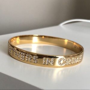 Kate spade partners in crime idiom bangle